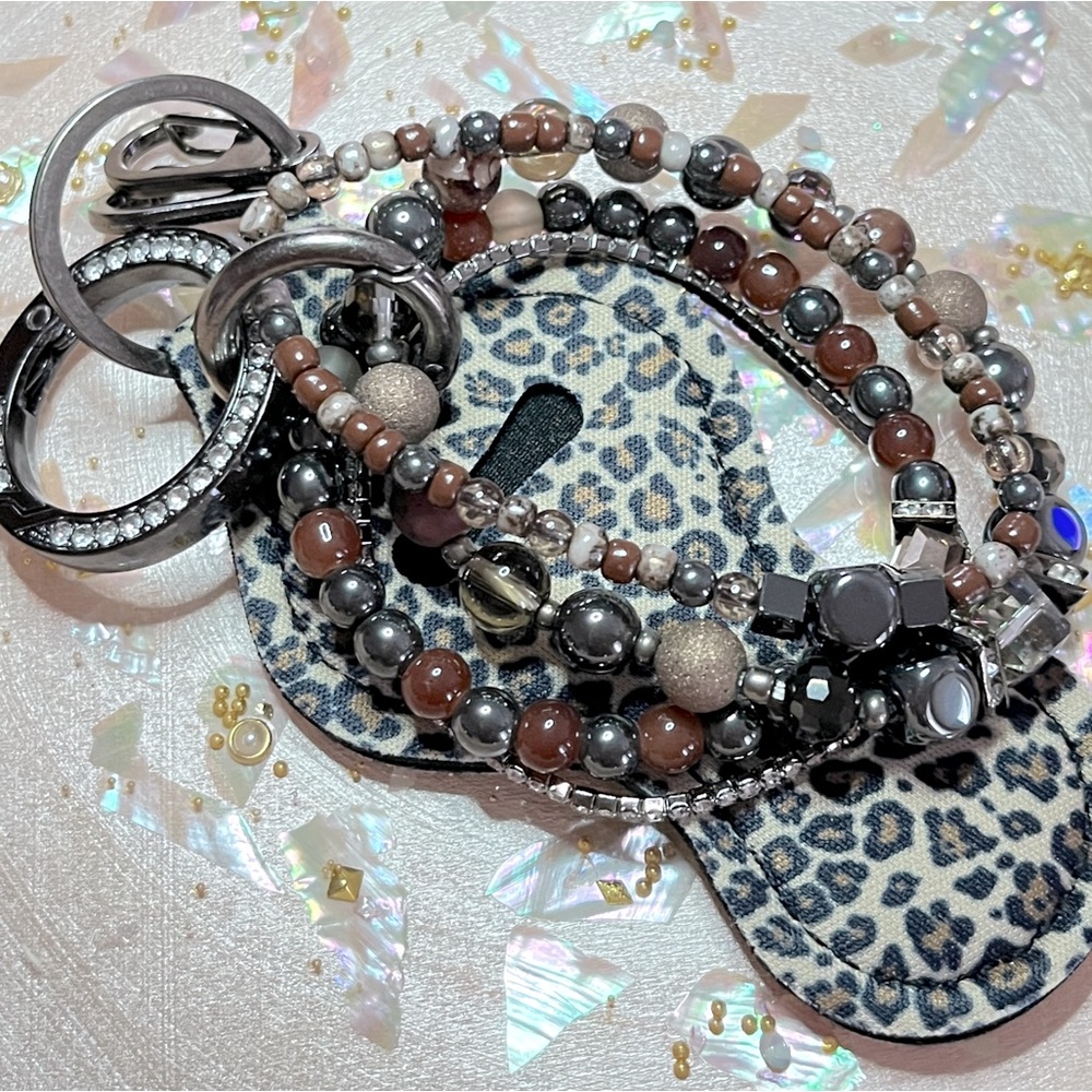 Leopard Bracelet Keychain